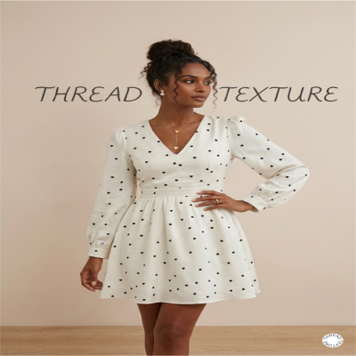 The Heart Stitched Cotton Mini
